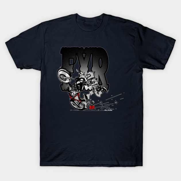 FXR wheelie T-Shirt by the_vtwins